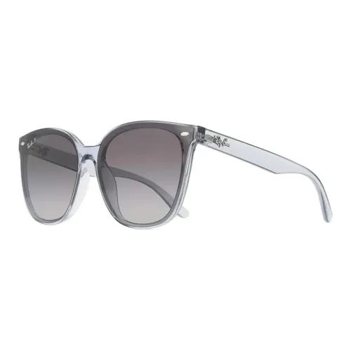 RayBan Nylon Aviator Солнцезащитные очки Унисекс Прозрачно-серый