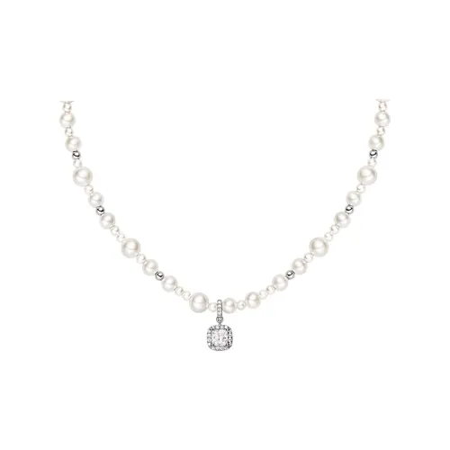 SHEEHHYY Цирконовые ожерелья из сплава женские