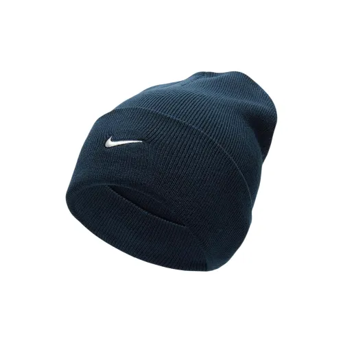 Nike Полиэстер Beanies Мужской Темно-синий