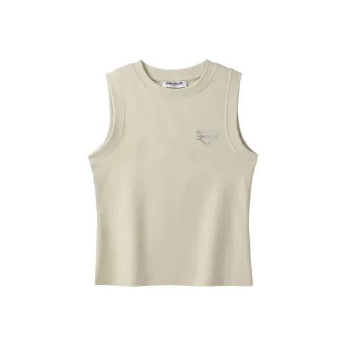 CHOCOOLATE Хаки Женские Майки