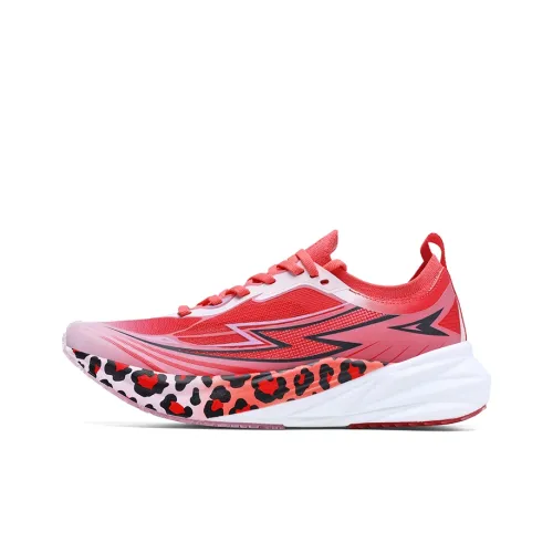 WANBUZHE Беговые кроссовки Low Топ WBZ360M01 Plum Red+Носки Унисекс