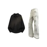 Теплый черный + белый