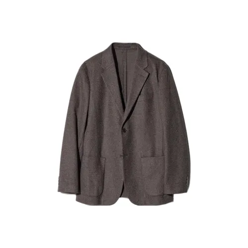 UNIQLO Темно-коричневые унисекс куртки