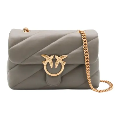 PINKO Кожа Сумка через плечо Маленькая Женская Зеленая