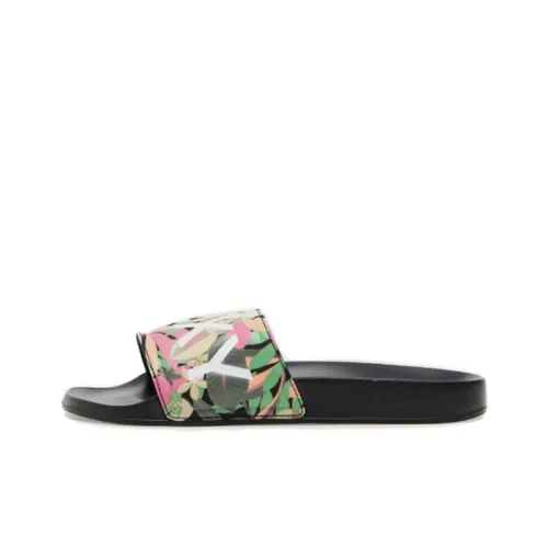 ROXY Устойчивые к истиранию против запаха унисекс черные слипоны