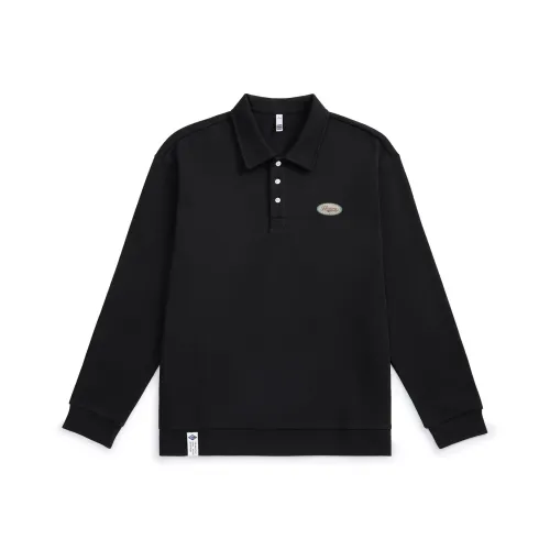 Hansca Осенний Минималистский стиль Удобный Длинный рукав Поло Мужской