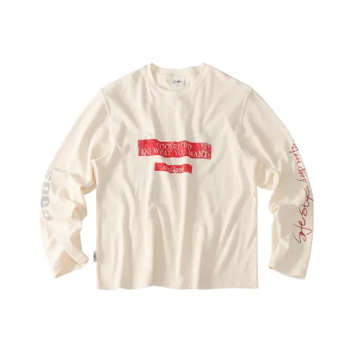 CoosRetro Длинный рукав Т-рубашка Мужская