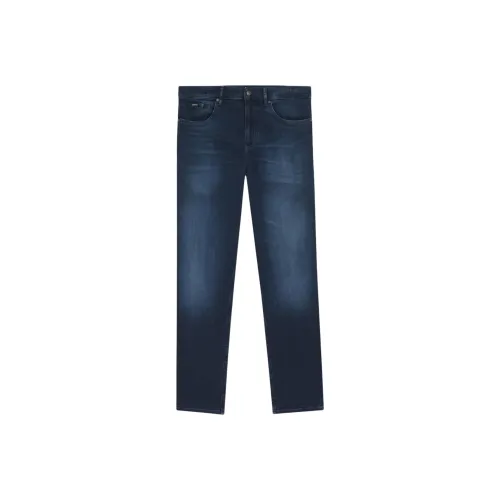 Hugo Boss Blue Men's Jeans Hugo Boss Синий Мужской Джинсы