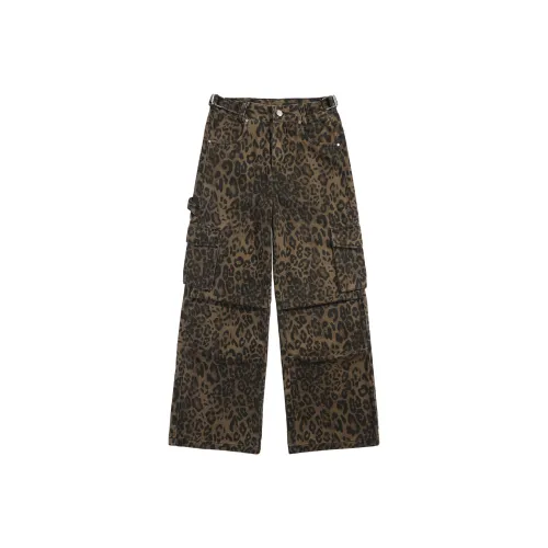 MJB Леопардовый принт Женские Джинсы