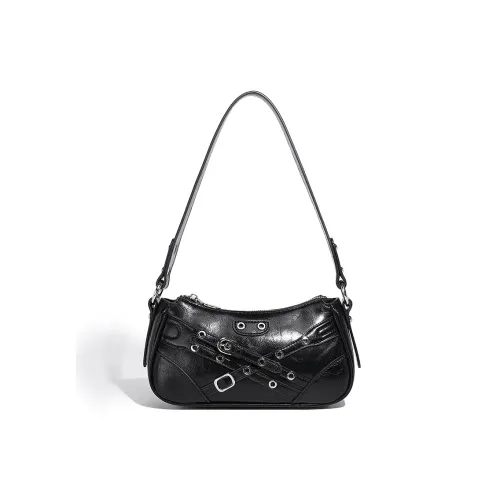 Vigno Сумка через плечо из синтетической кожи Женская Черная Серебряная Красная