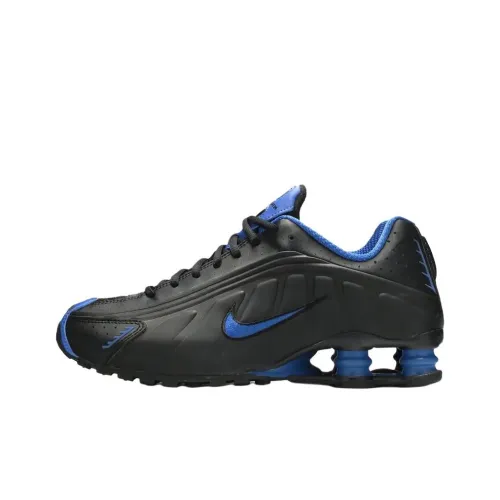 Nike Shox R4 Беговые кроссовки Мужские Черные