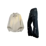 Серый Абрикос + Черный