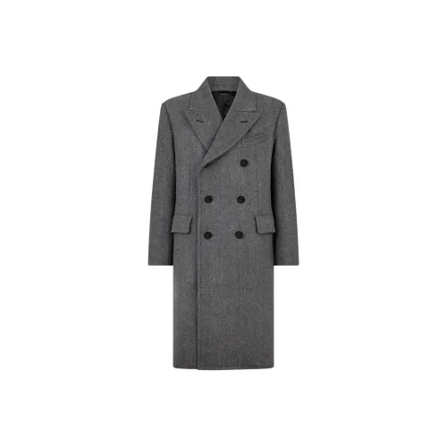 TOM FORD Серый Мужской Пальто