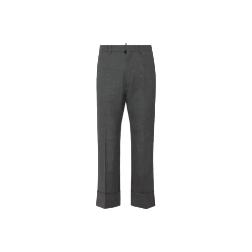 DSQUARED 2 Gray Men's Casual Pants DSQUARED 2 Серый Мужской Повседневный Брюки