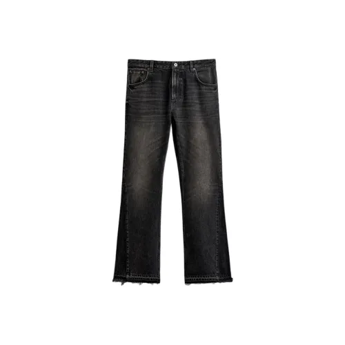ZARA Угольный Мужской Джинсы