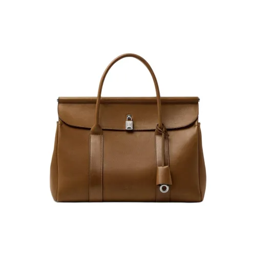 Loro Piana Loom Коровья кожа Сумка Женские Пустыня Антично-серебристый