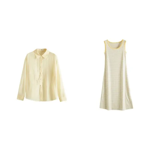 SLLSKY Пастельно-розовый Желтый Женские Комплекты с Юбкой