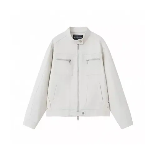 LESS BEARS Ecru Unisex Куртки