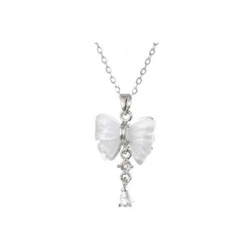 QIANFANGDAHUANGYE Титановые стальные ожерелья женские