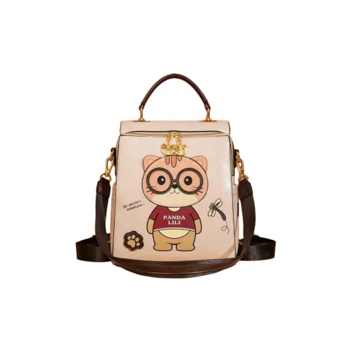 North Pack ПУ (полиуретан) Рюкзак Стандартный Женский Розовый Бежевый Коричневый