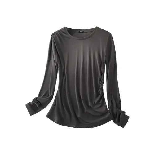 LUYOUYE Осенний Длинный Рукав Т-Рубашка Женская