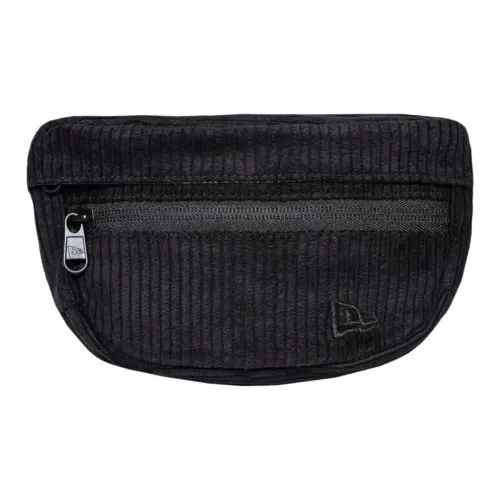 New Era Вельвет Бананка Маленькая Унисекс Черная