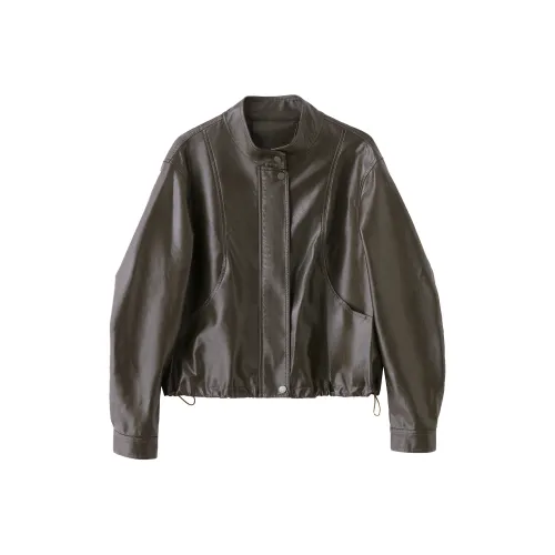 PIERRE CARDIN Кожа Куртка Женская