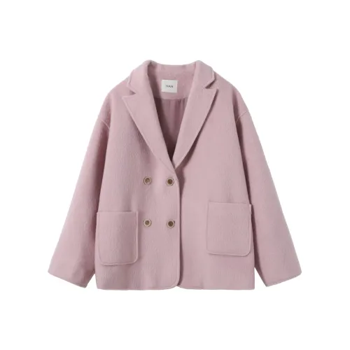 Another Alley Розовый Фиолетовый Женское Пальто