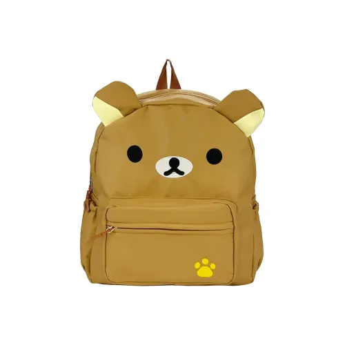 WRELS Нейлоновый рюкзак стандартный коричневый желтый