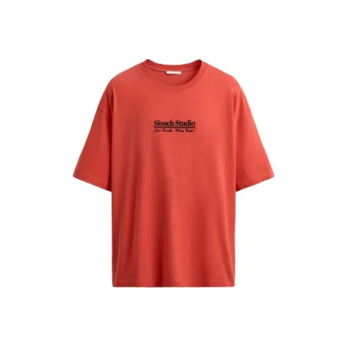 ZARA Orange Мужская T-рубашка