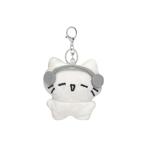 KEBO Милый Котенок с наушниками Плачущий Котенок Кукла Плюшевый Украшение Высокое