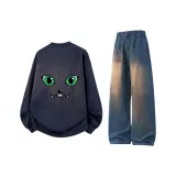 Темно-синий + Винтажный синий