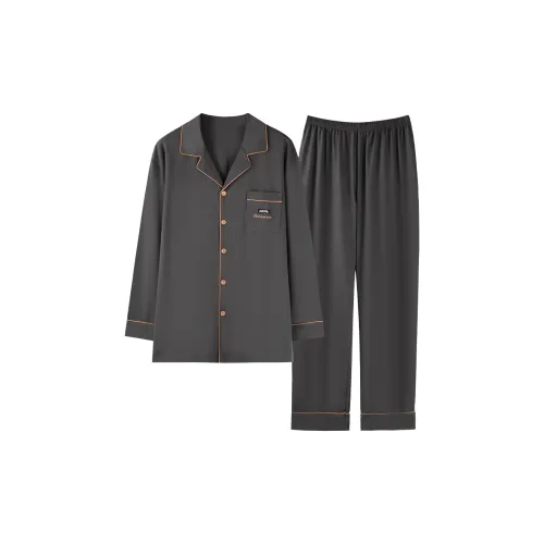 Pretty lady Темно-серый Мужской Пижамный комплект