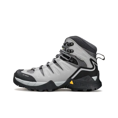 HUMTTO Устойчивый к истиранию и ударам Амортизация Высокий Топ Уличная обувь Женская Дымчатый Серый Небесный Серый