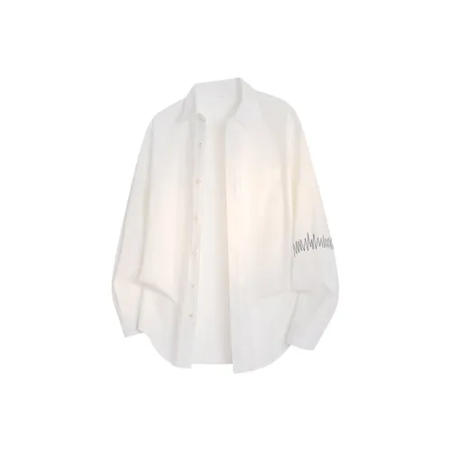 CariteSport Бизнес Однотонная Модная Длинная Рубашка с Длинными Рукавами Унисекс