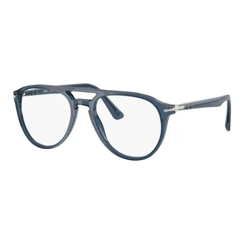 PERSOL Ацетат Aviator Оправа для очков Мужской Синий