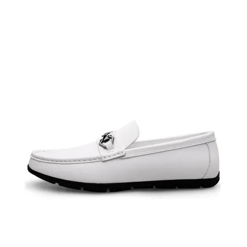 Frank Mully Frank Mully Натуральная кожа Бобовый Casual Fashion Универсальная мужская обувь