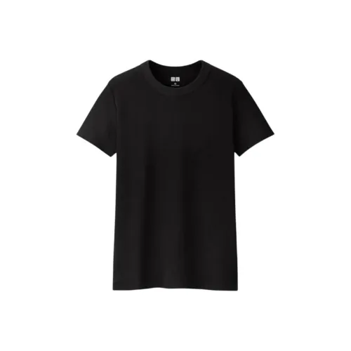 UNIQLO Черные Женские Футболки
