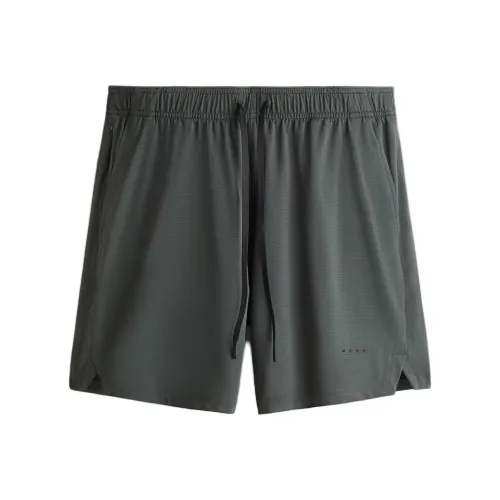 H M Темно-зеленые спортивные шорты для мужчин