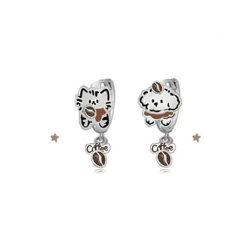 JOYDINNY Сплав Нижняя заколка On Серьги Женские