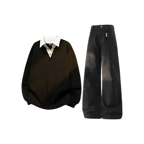 ZIRUNGE Унисекс Свитшот Комплекты