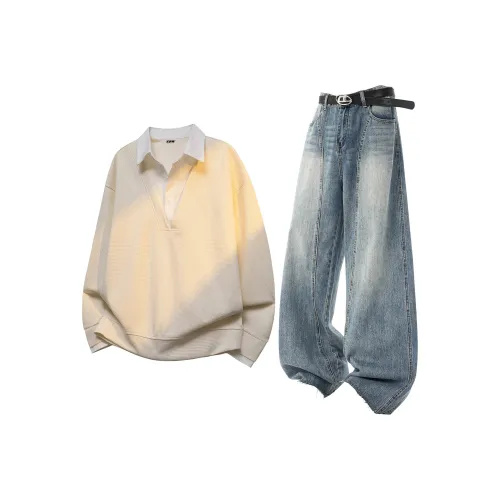 ZIRUNGE Унисекс Свитшот Комплекты