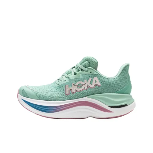 HOKA ONE ONE SKYWARD X Устойчивые к истиранию Поддержка Отскок Беговые кроссовки Женские Зеленый