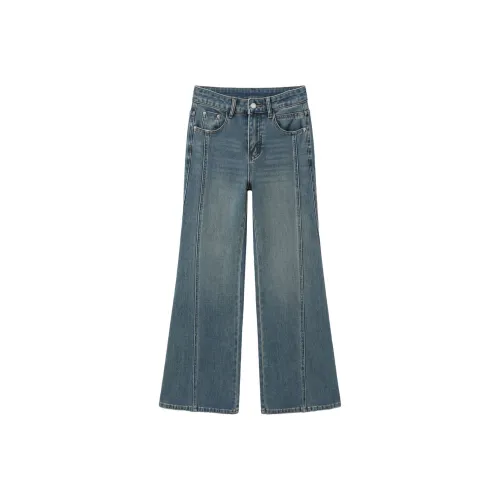 Another alley Синий Женские Джинсы