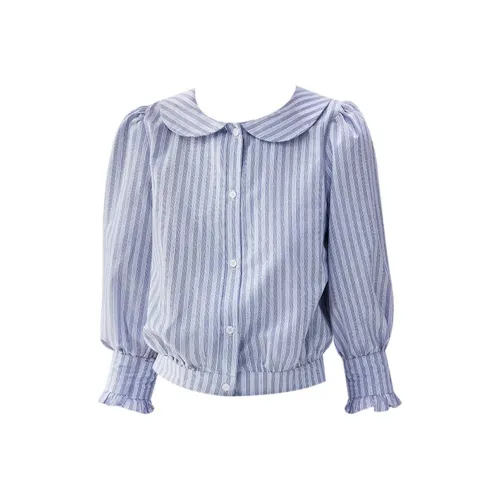 SDN by41 Синий Женские Рубашки