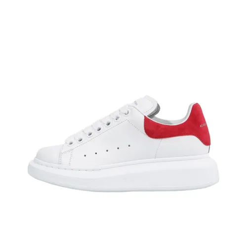 Alexander McQueen Oversized Sneaker Low Топ Повседневная обувь Мужская Белый Красный Ласточкин хвост