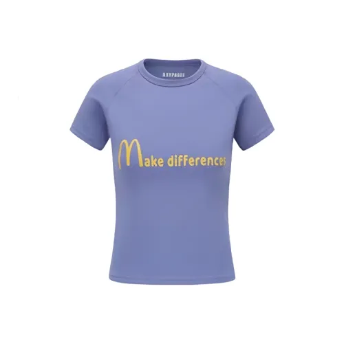 AXYPAGES Комплект с короткими рукавами T-рубашка унисекс