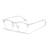 Прозрачный Серебряный + Три-линзы с наклейками