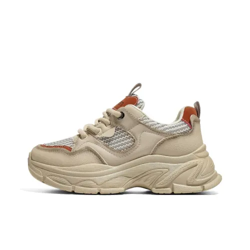 RENBEN Высота Увеличивающие Дышащие Низкие Топ Кроссовки с Толстой Подошвой Женские