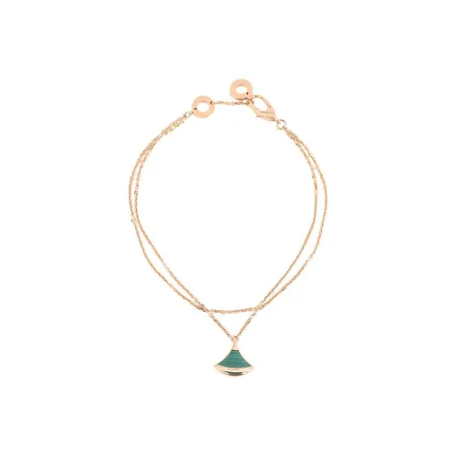 BVLGARI DIVAS’ DREAM Браслет Браслет Divas' Dream, Розовое Золото 18 Карат, Вставка Из Малахита